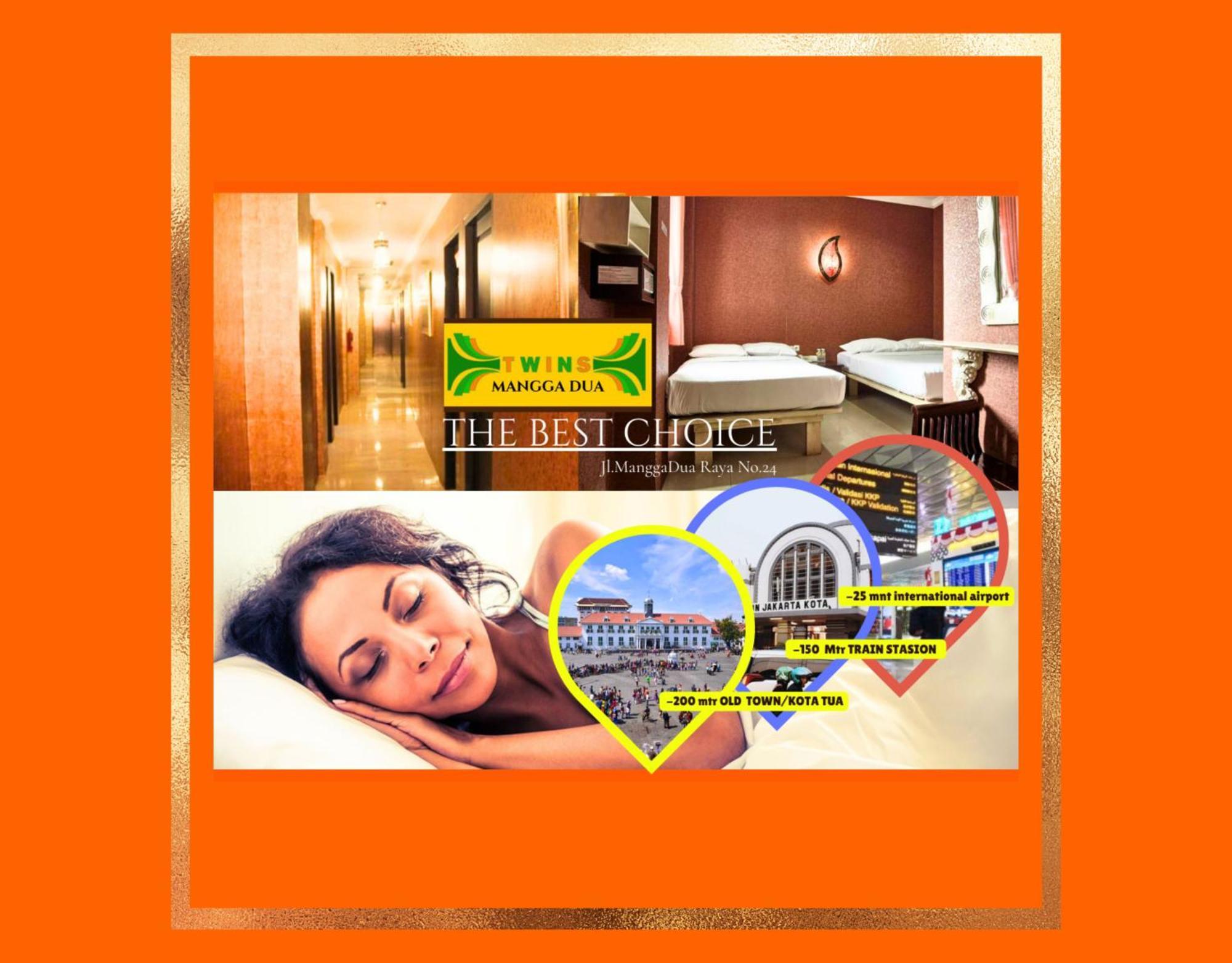 Twins Hotel Jakarta Kültér fotó